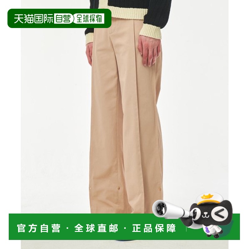 韩国直邮SATUR设计师款大气简约日常休闲个性休闲裤SA23SSMP07BG
