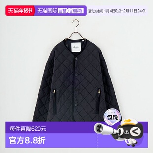 1h可退 日本直邮GYMPHLEX 女士宽松轻量羽绒外套 双口袋+罗纹拼接