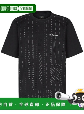 香港直邮Fendi 短袖圆领T恤 FY0936AR6Z