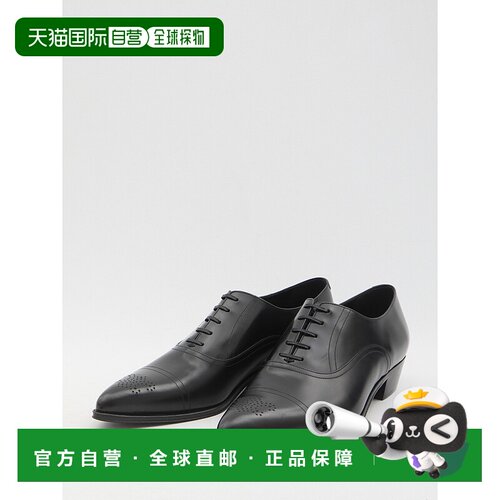 香港直邮CELINE 男士商务正装鞋 363123602C38NO SS2025 黑色 Sca