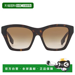 自营Burberry Arden Brown Gradient Butterfly Ladies Sunglasse
