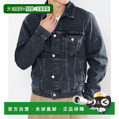 韩国直邮Acne Studios B90775 铝色牛仔外套 棉质 常规版型 短款