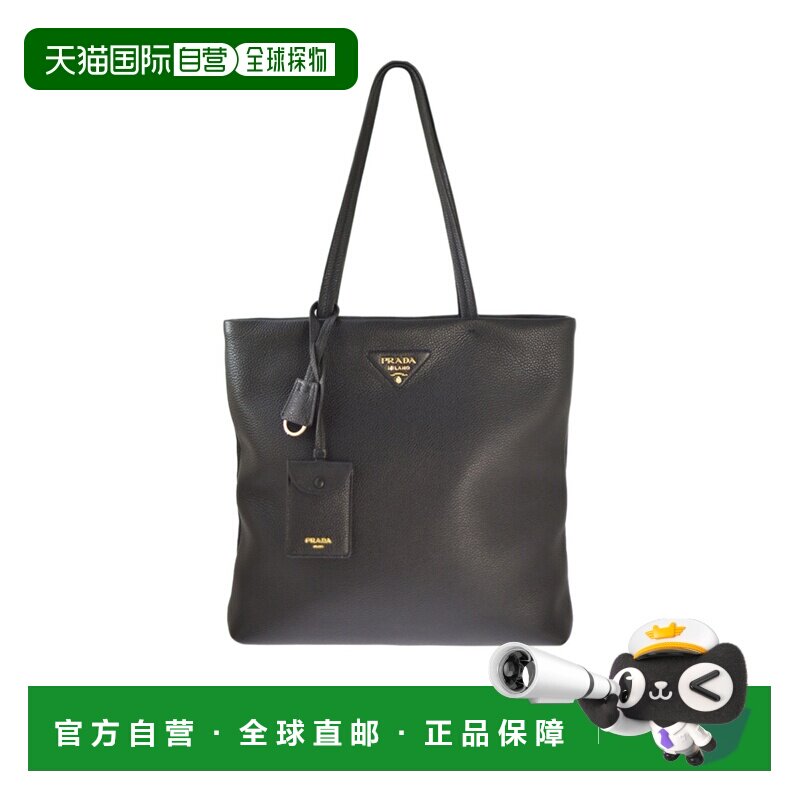 香港直邮Prada/普拉达 女士 徽标单肩包 25FW托特包手提包