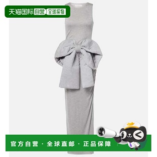香港直邮J.W. Anderson 女士 蝴蝶结装饰长款连衣裙长裙包臀裙