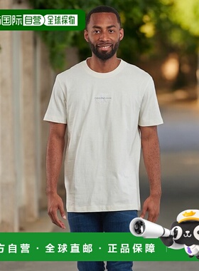 欧洲直邮Calvin Klein Jeans  男衣服 秋冬24 短袖T恤 MONOLOGO T