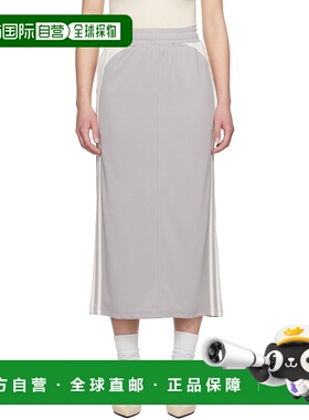 1h可退 香港直邮潮奢 Kijun 女士 灰色 Football 半身裙 24SSW312