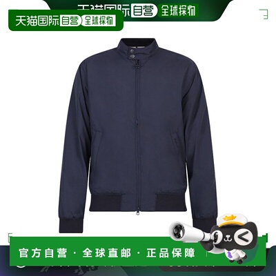 1h可退 香港直邮barbour 巴伯尔 男士 拉链飞行员夹克 MCA0412MCA