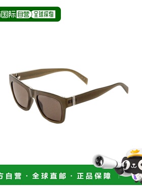 自营 levi's李维斯男式时尚52mm绿色太阳镜LV1026S-01ED-70-绿色