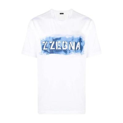 Z Zegna logoT恤 VS372630A