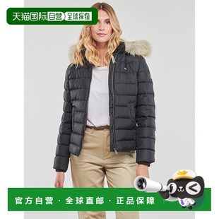 欧洲直邮Tommy Jeans 女士 TJW BASIC HOODED DOWN JACKET 羽绒服