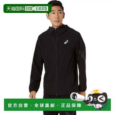 日本直邮ASICS-ASIC（男士）AIM-TRG弹力编织连帽衫2031E722。 泽