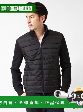 日本直邮Moncler 男士羽绒针织衫 9B507 00 A9341 黑色 (999) MON