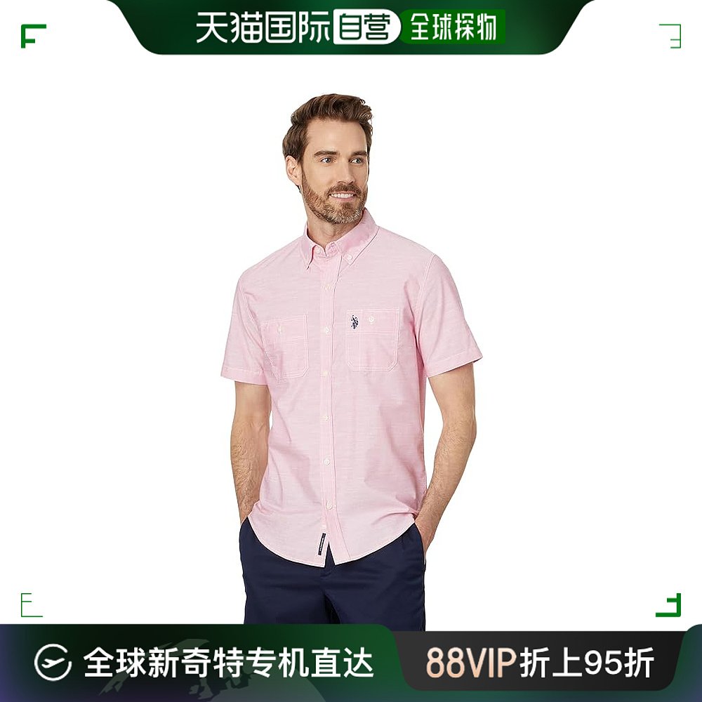 香港直邮潮奢 U.S. Polo Assn.美国马球协会男士'End on End'