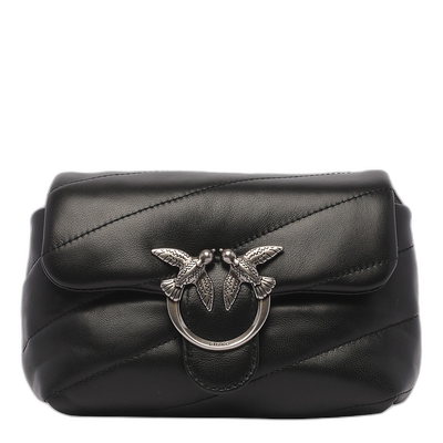 香港直邮PINKO 女士斜挎包 100040A0F2Z99O CO 黑色手提包女包