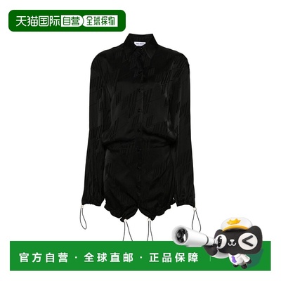 1h可退 香港直邮The Attico 女士 长袖衬衫式连衣裙 242WCA277V05