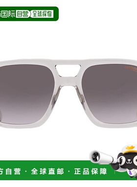 自营Carrera Grey Shaded Gold Mirror Navigator Men's Sunglass