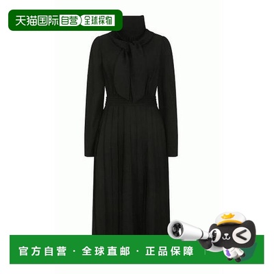 韩国直邮THE IZZAT 女式领结针裥磨毛连衣裙 IMCP0OP04SG