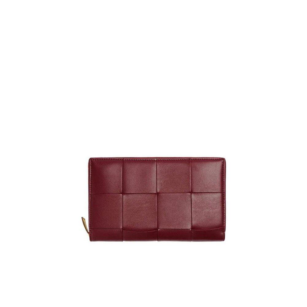 Bottega Veneta 徽标拉链钱包 651368VCQC1