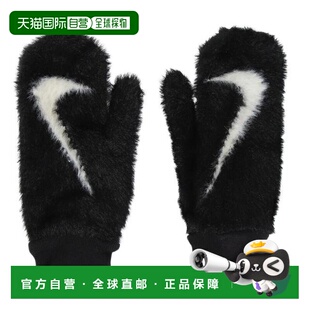 日本直邮Nike 防寒针织露指手套 CW2012010 [女士S码] 黑色