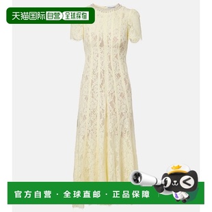 女士 1h可退 Portrait Self 精饰蕾丝中长连衣裙 香港直邮潮奢