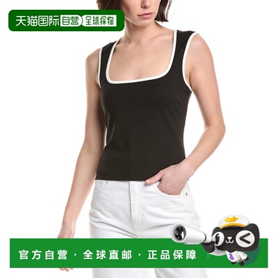 自营rag & bone Irina Sport Tank - black 美国奥莱直发背心