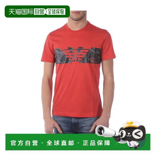 香港直邮EA7 EMPORIO ARMANI 男士T恤 3ZPT44PJ30Z1451 SS2022