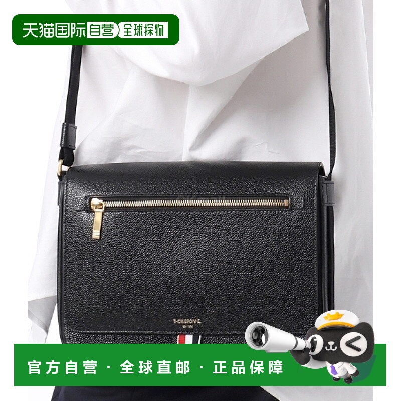 韩国直邮Thom Browne汤姆布朗TB手拿包成人款MAG143B黑色简约时尚