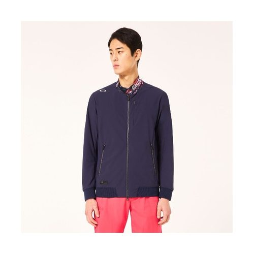 日本直邮OAKLEY男装 春夏轻量拉链外套 四面弹力透气中层夹克 FOA