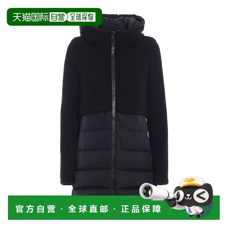 1h可退 香港直邮HERNO 女士羽绒服 PI0822D332209300BLACK AW2023