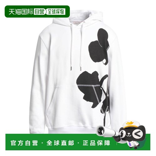 1h可退 香港直邮mcqueen 亚历山大 麦昆 男士 运动衫 white白色