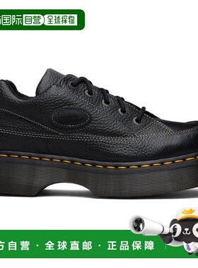 香港直邮潮奢 Dr. Martens 马丁大夫 女士 黑色 Buzz 5-Eye Mille