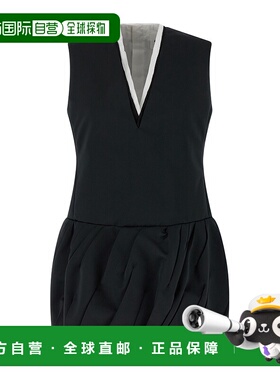 香港直邮Jil Sander V领连衣裙 J03CT0520J70210