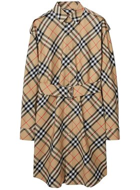 BURBERRY 女士连衣裙 8086610B9368SANDIPCHECK