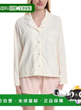 自营PJ Salvage Cable Knit Top - white 美国奥莱直发