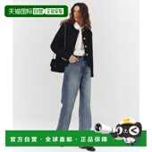 韩国直邮Dunst2023秋冬新品 UDPA3C206B2 牛仔裤 中性风经典 女款