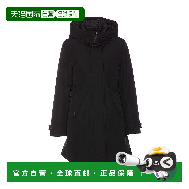 1h可退 欧洲直邮WOOLRICH 女士羽绒服 CFWWOU1105FRUT0001BLK高端