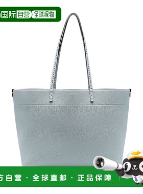 香港直邮FENDI 女士手提包 8BH428AS84F1OPE SS2025 灰色 中号双