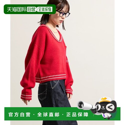 日本直邮羊毛混纺水手针织衫 25AW 针织衫