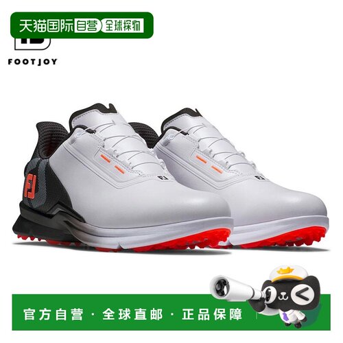日本直邮FootJoy 男士 FJ FUEL BOA 无钉高尔夫球鞋 55435 白色/