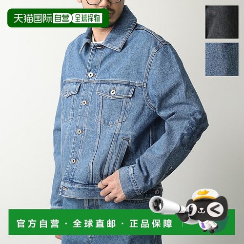 日本直邮LOEWE Anagram 牛仔夹克 H526Y50W 男士短款牛仔夹克 纯