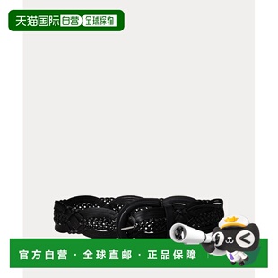 女士 LAUREN 编织 全牛皮 三日月扣 日本直邮LAUREN 宽腰带 RALPH