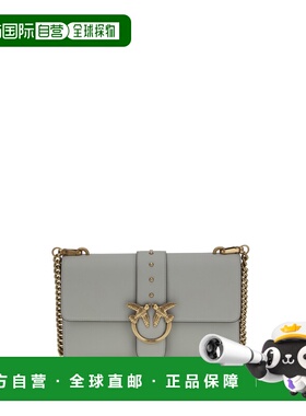 香港直邮潮奢 Pinko 品高 女士 標誌牌鏈斜背包 105857A0F1斜挎包