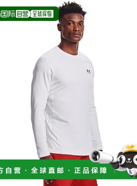 日本直邮UNDER ARMOUR 男士 ColdGear Armor Fitted长袖圆领T恤 1