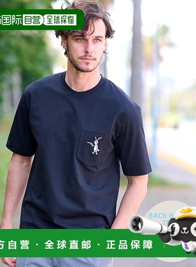 日本直邮DRESSTERIOR BACK BREEZE TECH 兔子口袋T恤 DR1233EM034