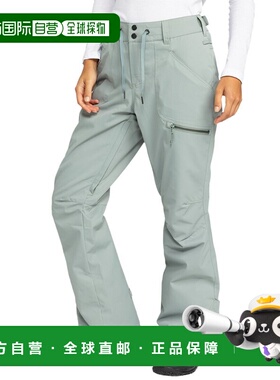 自营Roxy Nadia Snow Pant - green 美国奥莱直发