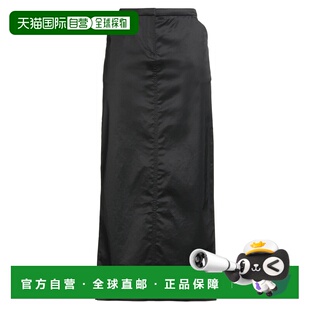 香港直邮toteme 女士 中长半身裙 black黑色 舒适时尚直筒裙