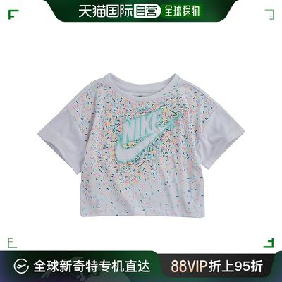 香港直邮潮奢 Nike 耐克 女童Futura Sprinkles T恤(儿童)童装