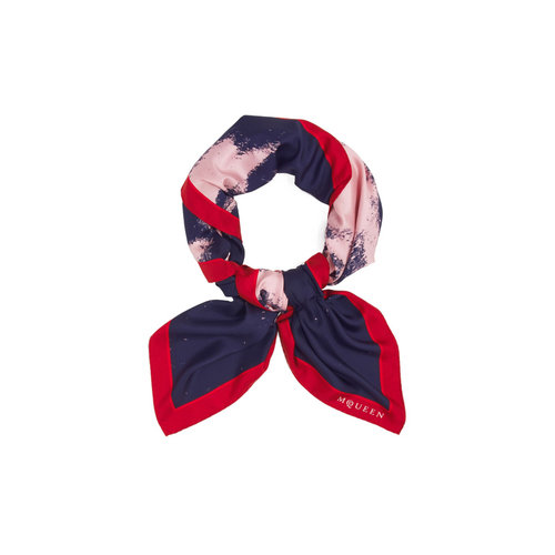 奢淘 Alexander McQueen 图案丝巾 女 8164333001Q