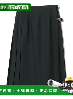 1h可退 日本直邮O'NEIL of DUBLIN 女装 纯羊毛 窄腰带 格纹短裙