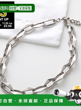 日本直邮Jimmy Choo 项链 钻石 CHN 项链/U CZI 钻石链 女士配饰